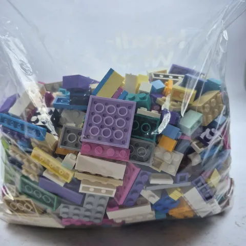1.8lb Bag Of Mostly Flat Lego Pieces