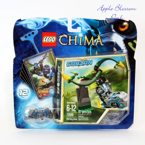 NEW Lego Legends of CHIMA Speedorz Set 70109 - Gorzan Ape Minifig Whirling Vines