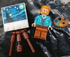 Lego Ideas Minifigure IDEA106 Vincent van Gogh Easel 