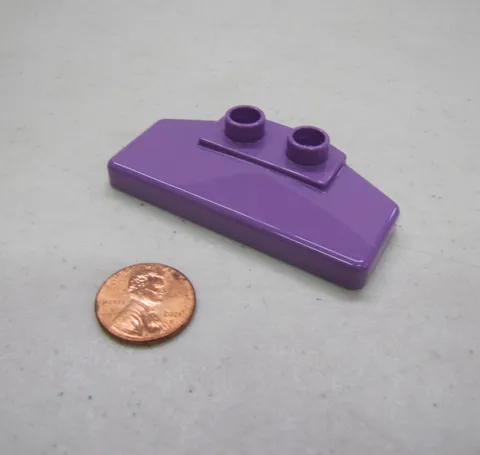 Lego Duplo PURPLE SPOILER WINGS Part Plane Car Vehicle Replacement Block
