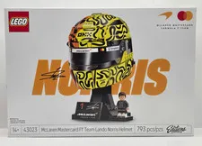 Lego Mclaren Mastercard Formula 1 Team Lando Norris Helmet #43023 793pcs Sealed