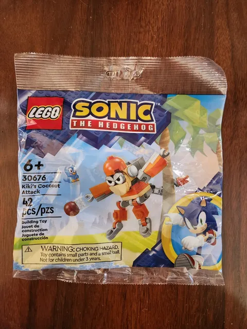 SEALED Lego® 30676 Sonic the Hedgehog Kiki's Coconut Attack Building Set NEW