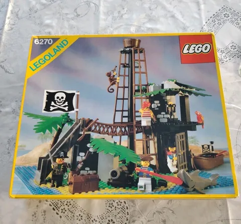 ⭐ ONLY BOX - LEGO SET 6270 FORBIDDEN ISLAND PIRATES 