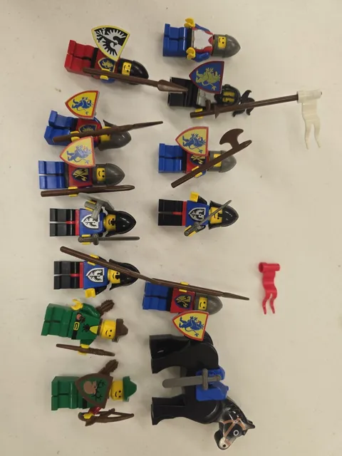 Lego Castle Knight Minifigure Archers Horse Knights