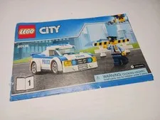 Lego City 60138 Instructional Manual Only