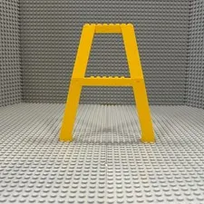 Lego Support Crane Stand Double (2635b) : Yellow