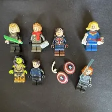 Marvel Minifigure Marvel Lot Peggy Carter Black Widow Captain Gamora Sylvie Thor