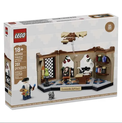 LEGO 40902 Tribute to Leonardo da Vinci New Sealed Presale