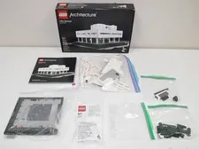 Complete!! Vtg LEGO Architecture "Villa Savoye" #21014 with BOX & MANUAL!!