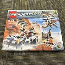LEGO Agents 8634 Turbocar Chase New