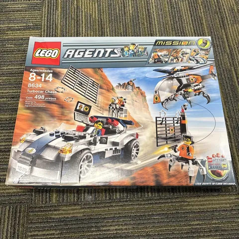 LEGO Agents 8634 Turbocar Chase New