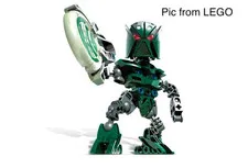 LEGO Bionicle Matoran of Metru Nui 8612 Orkahm Set Compllete
