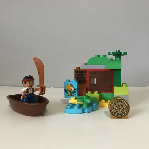 Lego Duplo 10512 Jake’s Treasure Hunt Complete Set Neverland Pirates