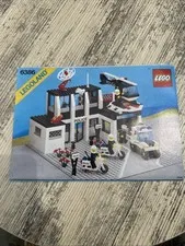 LEGO Legoland Police Command Base 6386 Manual Vintage 1986 Town Set Instructions