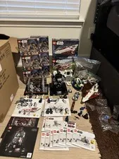 Lego Star Wars lot-Sealed sets-Minifigures-builds-manuals More!! 75373-75333 etc