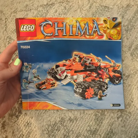 LEGO Chima Set #70224 Legends Of Chima Instruction Manual Only