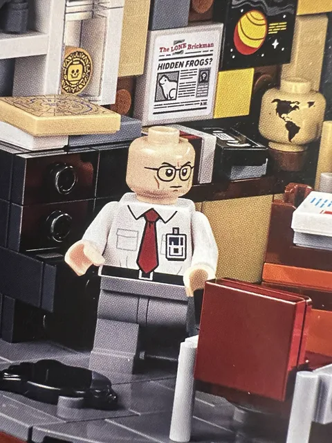 LEGO #21369 IDEAS X-Files-Walter Skinner Minifigure Brand New-UNASSEMBLED👽