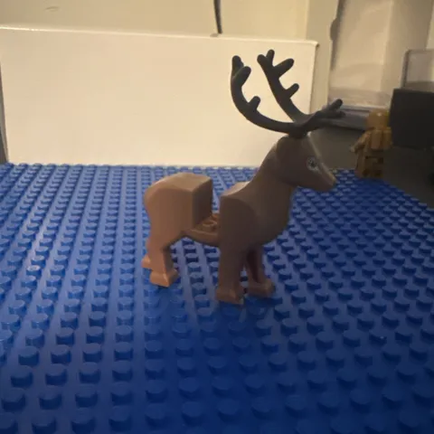 LEGO Seasonal Reindeer Rubber Antlers 51493c01pb01 Figure 