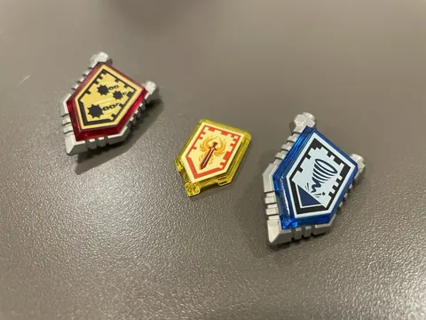 Lego Nexo Knights Power And Shields With Shield Plates