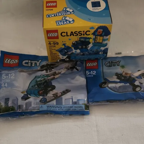 LEGO City & Classic Bundle 30018 30351 10706 Retired Sealed Brand New NISB