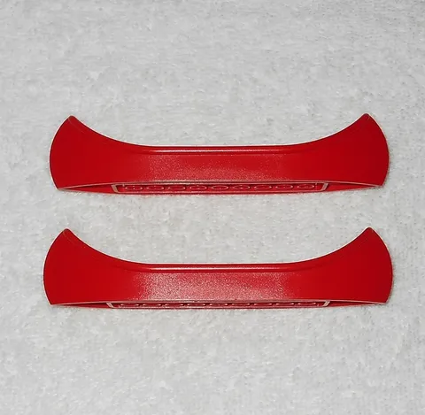 LEGO Islanders - (x2) Red Canoes - 6021 - From 6256 Islander Catamaran 1994