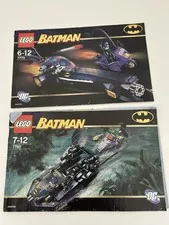 LEGO ORIGINAL BATMAN 2006 Instruction Manuals For Sets 7779 And 7780