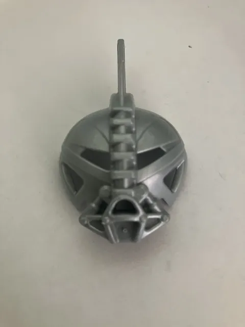 Lego 53582 Pearl Light Gray Silver Bionicle Kanohi Mask Rode Axonn Part Piece