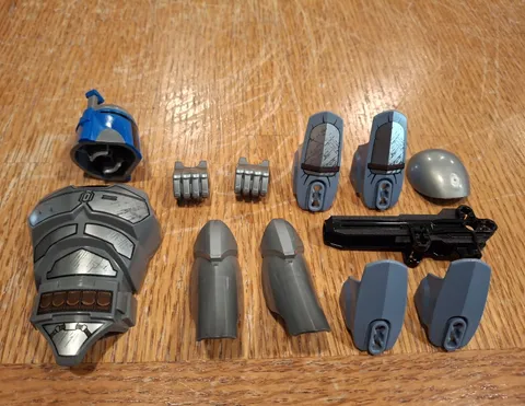 LEGO Buildable Figures Stars Wars Jango Fett Bulk Lot Parts Plastic Multicolor