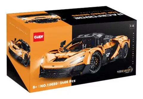 TECHNIC GULY MCLAREN W1 Supercar Model Building Kit 1:8 Scale 3466 Pieces *NEW*