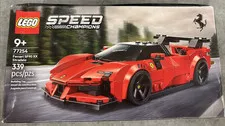 LEGO 77254 Ferrari SF90 XX Stradale Sports Car Speed Champions NEW Box Damaged
