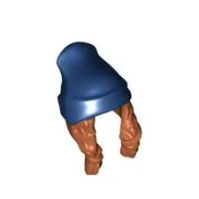 LEGO Minifigure Hairpiece Hat Hairstyle Braid 60368 #I-059