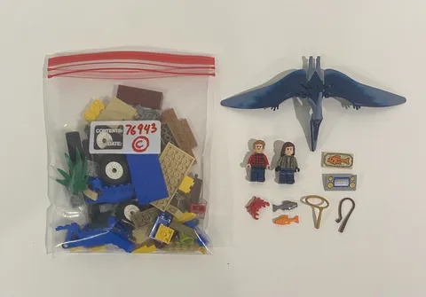 Lego 76943 Jurrasic World Dominion Pteranodon Chase Complete 2022
