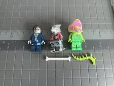 LEGO Monsters Series 14 Minifigure Lot of x3 Werewolf, Plant, Zombie Incomplete