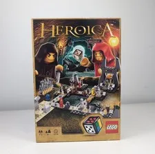 LEGO 3859 Heroica Buildable Game Caverns of  Nathuz - Golem Lord -Retired 2011