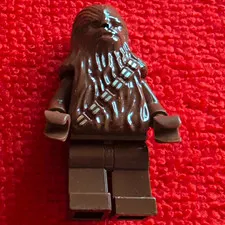 LEGO Star Wars Chewbacca Wookiee Plastic Minifigure Figure Brown