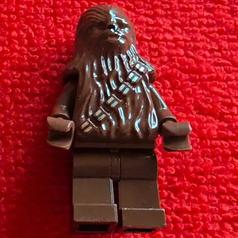LEGO Star Wars Chewbacca Wookiee Plastic Minifigure Figure Brown