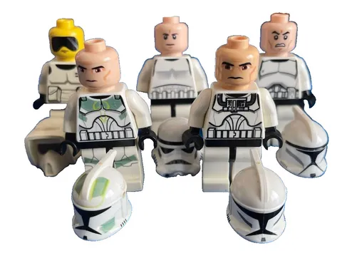 LEGO Star Wars Clone Trooper Soldier Minifigure Lot