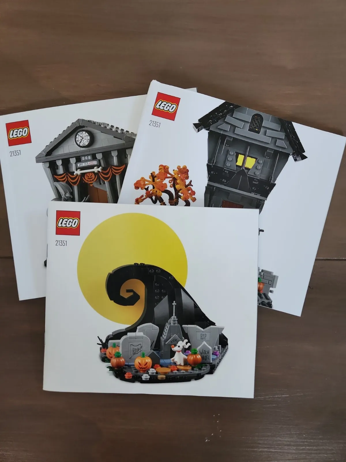 LEGO 21351 Disney Nightmare Before Christmas  *Instruction Booklets Only*