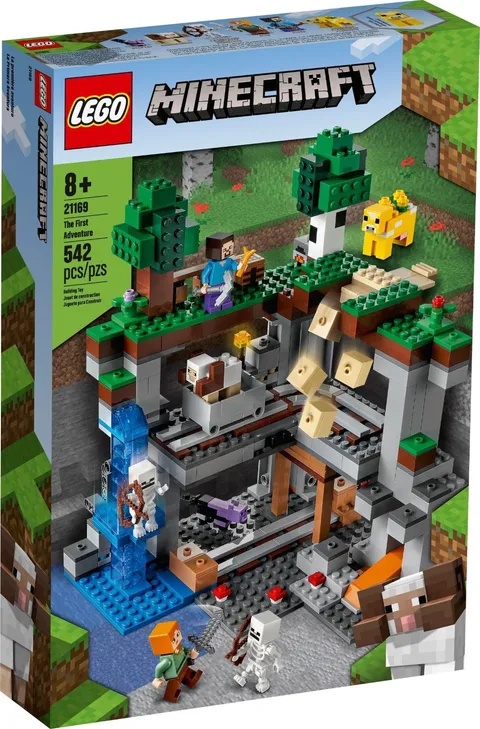 Lego Minecraft The First Adventure (21169)  New in Sealed Box