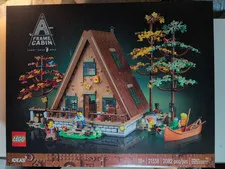 LEGO Ideas A-Frame Cabin 21338 Set 2082 Pieces New Sealed In Box