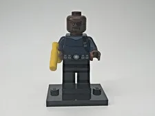 LEGO Marvel Minifigure - Nick Fury Dark Blue Shirt - SH0056