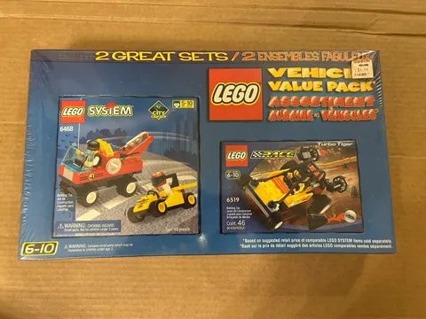 LEGO Vehicle Value Pack (6468 + 6519) - Brand New In Factory Sealed Box