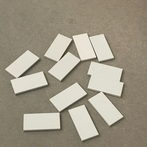Lego 87079 Light Gray Replacement Parts Pieces Lot of 12