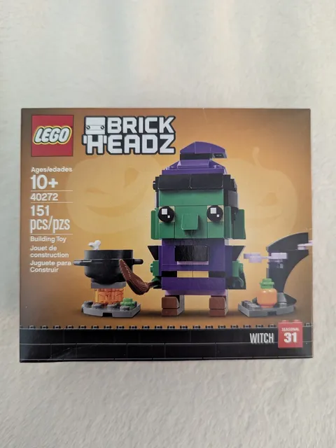 LEGO Brickheadz: Halloween Witch 40272 New Sealed Retired