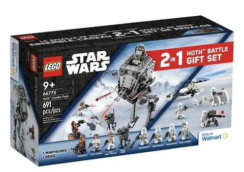 LEGO STAR WARS 66775 Hoth Battle Set Walmart Exclusive 2 In 1 Set 75320 75322