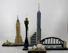 LEGO New York City Skyline 21028 & Sydney Skyline 21032 - Read