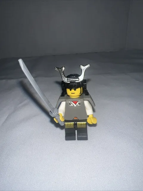Lego Castle Minifigure -  Ninja Shogun White with Armor 3346