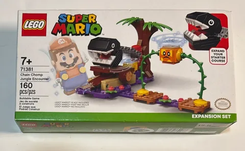LEGO 71381 SUPER MARIO: CHAIN CHOMPJUNGLE ENCOUNTER EXPANSION SET - BRAND NEW