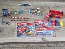 LEGO Juniors 10745  Disney Pixar Cars 3 Florida 500 Final Race near complete 