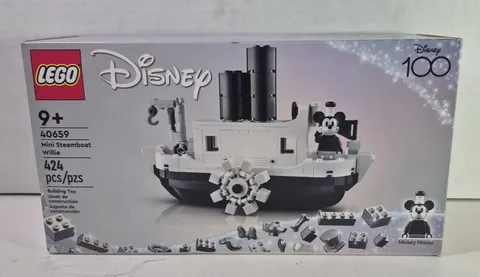 LEGO Disney 100 Years Mini Steamboat Willie 424 Pcs 40659 NEW SEALED BOX